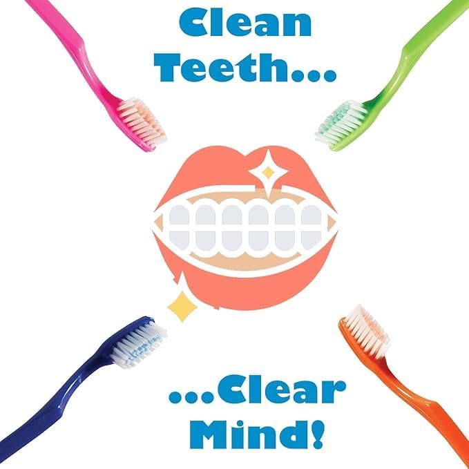 Cepillo de Dientes Plak Smacker Mintburst Prepasado Envuelto Individualmente (36 Cepillos) - imagen 3