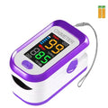 Oxímetro de Pulso de Dedo, Oxímetro con Pantalla LED Grande, Incluye Lanyard y Batería AAA (Morado) - imagen 1