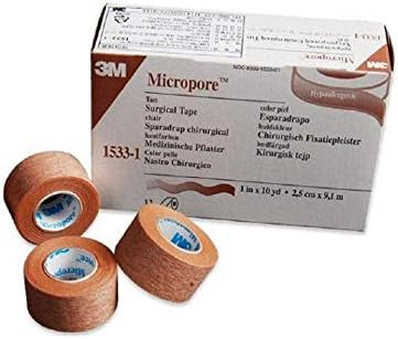 Cinta Quirúrgica 3M Micropore 1 x 10 yd. Color Beige - Caja de 12 unidades - imagen 2