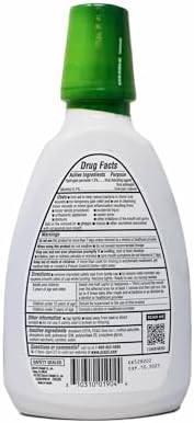 Enjuague Bucal Medicado Orajel 2X para Alivio del Dolor de Encías, Sin Alcohol, con Peróxido de Hidrógeno 1.5% y Mentol, Menta Suave, 16 fl oz - imagen 2