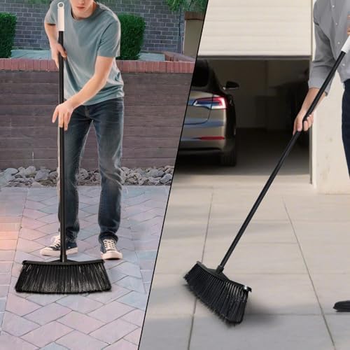 Escoba Exterior Zthluyc para Limpiar Pisos - Escoba Resistente para Garajes, Terrazas y Porches - imagen 3