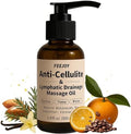 Aceite Corporal y Aceite de Masaje, Aceite Reafirmante para Celulitis, Drenaje Linfático, Tensado de Piel y Estrías, Ideal para Masajes en Piernas, - imagen 1