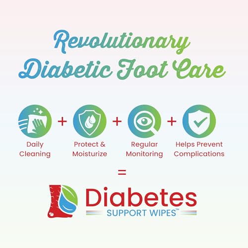 Toallitas para Diabéticos Diabetes Support Wipes® - Toallitas Naturales pH Específicas para Pies y Cuerpo, Alivian Picazón y Seca, 72 piezas - imagen 5