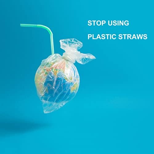 Popotes Compostables PLA Negros KTOB - 200 Piezas, 100% Envuelto Individualmente, Biodegradables y Ecológicos, Popotes de Plástico a Base de Plantas - imagen 7