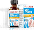HEALMUSZ Líquido Quitapapilomas 5% Ácido Salicílico, Eliminador de Verrugas para Genitales, Comunes, Planas, Durezas y en Pies - imagen 1