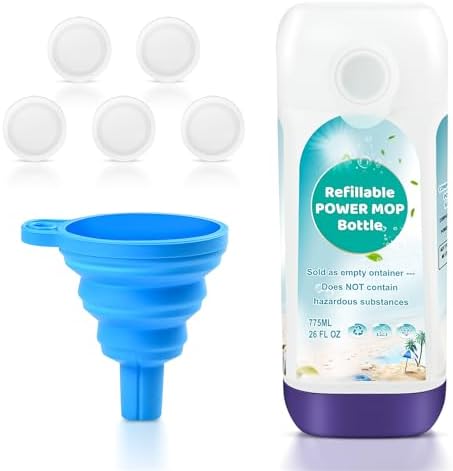 Botella Refillable Ndoge Power Mop™ para Mopas Swiffer® PowerMop™ Multi-Superficie, 775ML / 26 FL OZ, Contenedor Reutilizable a Prueba de Fugas - imagen 1