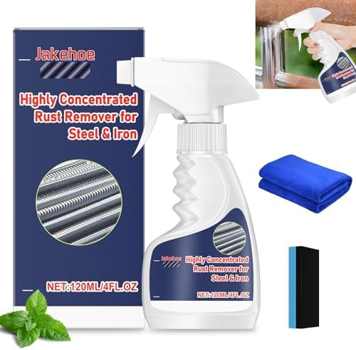 Enterlent Removedor de Óxido Pesado para Metal, Spray Multiusos, Limpiador de Acero Inoxidable, Potente Eliminador de Óxido, Convertidor de Óxido - imagen 1