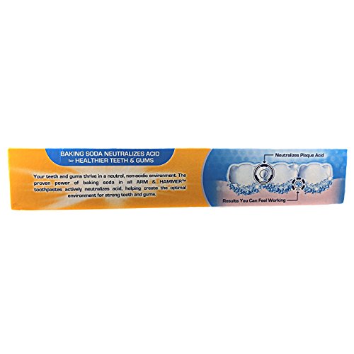 Pasta de Dientes Arm & Hammer Peroxicare con Bicarbonato y Control de Sarro Sabor Menta Fresca 6 oz (Paquete de 5) - imagen 4