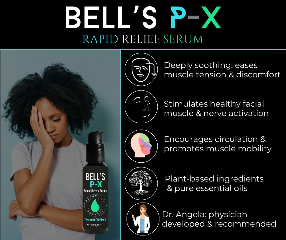 Stick Revitalizante Facial Dr. A's Bell's P-X | Mezcla de Aceites Esenciales Orgánicos | Crema Estimulante Natural para Nervios y Músculos | Alivio - imagen 3