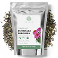 Echinacea Purpurea Orgánica 4 oz. (113g) - Té Seco Certificado USDA, Hierba de Calidad Premium, Flor de Cono Púrpura, Cortada y Tamizada - imagen 1