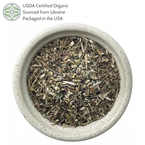 Echinacea Purpurea Orgánica 4 oz. (113g) - Té Seco Certificado USDA, Hierba de Calidad Premium, Flor de Cono Púrpura, Cortada y Tamizada - imagen 2