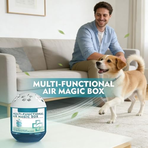 Caja Mágica de Aire 2PCS, Purificador de Aire Interior, Multi-Funcional, Aire Fresco para Hogar, Baño, Recámara, Oficina y Áreas de Mascotas - imagen 5