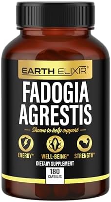 Suplemento de Fadogia Agrestis Earth Elixir 900mg (180 Cápsulas) - Hecho en EE. UU. - Suministro para 3 Meses - Pruebas de Terceros - Extracto de - imagen 6