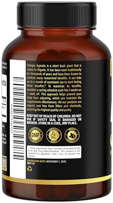 Suplemento de Fadogia Agrestis Earth Elixir 900mg (180 Cápsulas) - Hecho en EE. UU. - Suministro para 3 Meses - Pruebas de Terceros - Extracto de - imagen 7