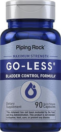 Píldoras de Control de Vejiga Piping Rock para Mujeres y Hombres | 90 Cápsulas | Fórmula de Máxima Potencia | Extracto de Semilla de Calabaza | - imagen 1
