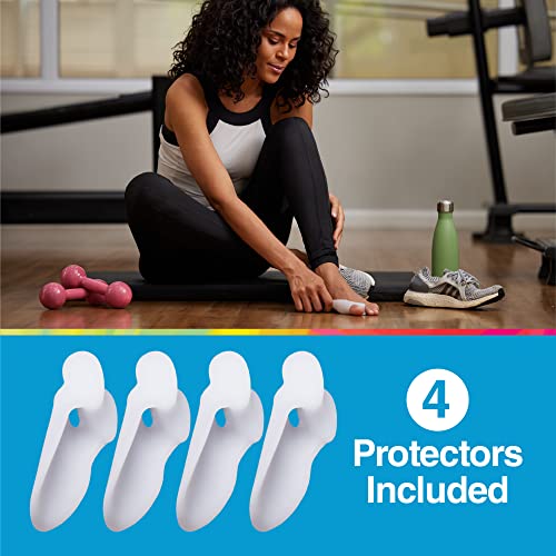 Protector de Bunion y Separador de Dedos ZenToes, Almohadilla de Gel Suave para Cuidado del Pie, Confort y Soporte, Pack de 4 - imagen 6