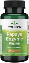 Swanson Papain Enzima de Papaya 100 Miligramos 90 Cápsulas Veganas - imagen 1
