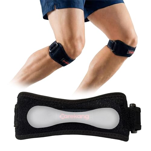 Faja de Rodilla AREKANG PRO para Tendón Patelar 2 Piezas [Cierre Rápido 3s], Soporte para Dolor de Rodilla en Correr, Basquetbol, Voleibol y Más - imagen 1