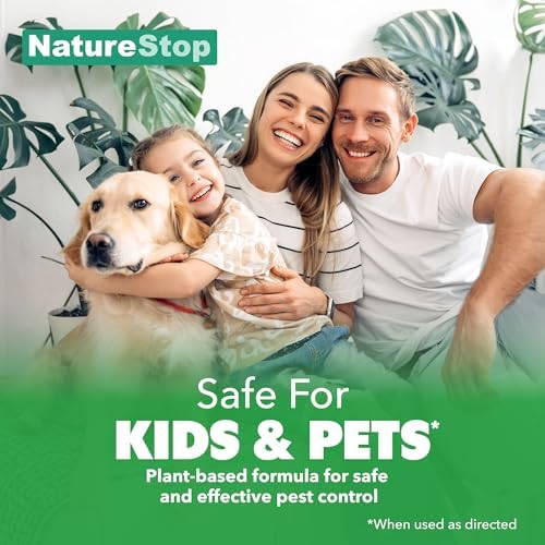 Spray de Aceite de Menta NatureStop para Insectos, Repelente para Uso Interior y Exterior, 16 oz (475 mL) - imagen 4