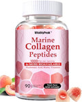 Gomitas de Colágeno Marino VitalityPeak para Mujeres - Colágeno Hidrolizado 1000mg con Biotina, Vitamina C, E y Ácido Hialurónico - Suplemento para - imagen 1