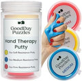 Set de 3 Piezas de Masilla Terapéutica GoodDay - Fortalecimiento de Manos y Alivio del Estrés, Masilla para Ejercicios de Agarre, Dedos y Muñecas, - imagen 1