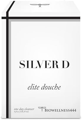 Bio Wellness 444 Ducha Vaginal Elite de Plata con Plata Coloidal y Aceite de Árbol de Té – Limpiador Mensual de 1 Día - imagen 1