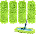 Paquete de 4 Almohadillas de Microfibra de 14'' a 16'' Compatibles con Leifheit 55210, Refill Reutilizables para Mopas, Paños Lavables para Limpiar - imagen 1