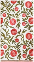 Servilletas de Papel Stxy de Granada – Servilletas Desechables Rojas y Verdes con Tinta No Tóxica – Decorativas para Baño, Invitados y Manualidades – - imagen 1