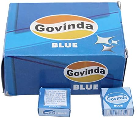 Caja de 48 Piezas de Cuadrados Azules Anil Govinda - imagen 1
