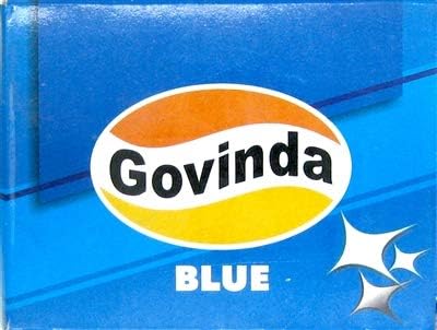 Caja de 48 Piezas de Cuadrados Azules Anil Govinda - imagen 2