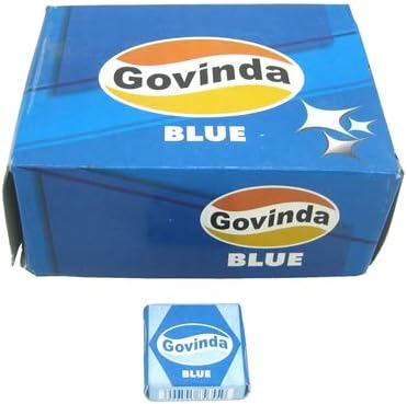 Caja de 48 Piezas de Cuadrados Azules Anil Govinda - imagen 4