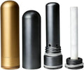 Inhaladores nasales de metal para aceites esenciales, recargables de aluminio, incluyen 20 mechas de algodón - Aromaterapia (2+20 piezas) - imagen 1