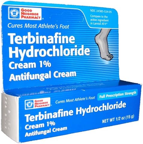 Crema Antifúngica GNP Terbinafina Clorhidrato 1%, 0.5 Oz - imagen 1