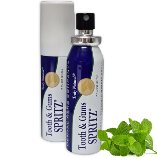 Spray Natural para Aliento y Encías - Refresca al Instante con Aceites Esenciales | Sin Alcohol, Frescura Duradera - de Dental Herb Company - imagen 1