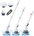 REECOO Limpiador Eléctrico Inalámbrico, 380RPM, Carga Rápida y Duradera, con 3 Cabezas de Cepillo Intercambiables para Baños, Bañeras, Azulejos y - imagen 1