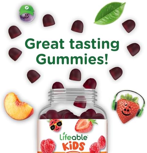 Gomitas Multivitamínicas para Niños Lifeable con Hierro | Vitaminas Vegetarianas y No-GMO | Sabor Delicioso | 90 Gomitas - imagen 6