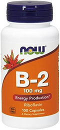 NOW Foods Paquete de 2 B-2, 100 mg, 100 Cápsulas - imagen 1
