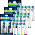 Cabezas de Cepillo de Repuesto Compatibles con OralB Braun - Mejor Limpieza Doble, Paquete de 12 para Cepillos Eléctricos Oral B Pro, 1000, 8000, - imagen 1