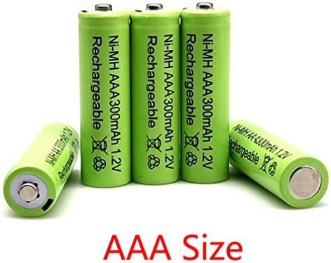 Baterías Recargables FULIN 12 Paquetes AAA 1.2V 300mAh Ni-MH para Luces Solares (Tamaño AAA) - imagen 8