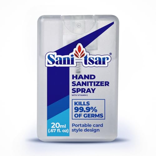 Spray Desinfectante Sani-Tsar (20ml) en Paquete de 3, Botellas de Viaje, con Vitamina E - imagen 2