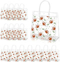 16 Piezas de Bolsas de Regalo de Fútbol HYMENEX, Bolsas Transparentes de PVC con Asas para Decoraciones de Fiesta del Super Bowl y Cumpleaños de - imagen 1