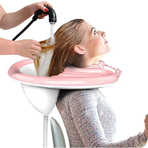 Lavabo Inflable Portátil para Champú en Cama - Ideal para Personas Mayores, Discapacitadas, Embarazadas y Postradas. Incluye Drenaje para Lavar y - imagen 1