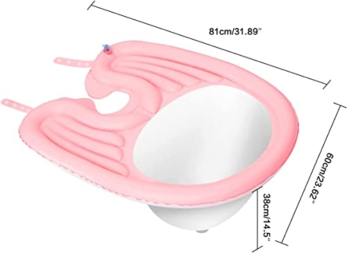 Lavabo Inflable Portátil para Champú en Cama - Ideal para Personas Mayores, Discapacitadas, Embarazadas y Postradas. Incluye Drenaje para Lavar y - imagen 2