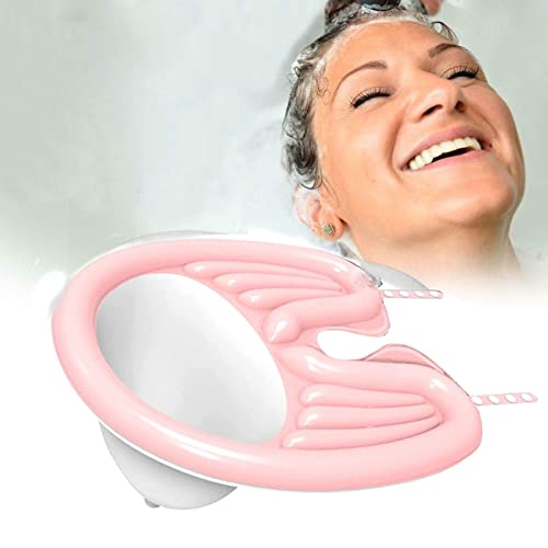 Lavabo Inflable Portátil para Champú en Cama - Ideal para Personas Mayores, Discapacitadas, Embarazadas y Postradas. Incluye Drenaje para Lavar y - imagen 3