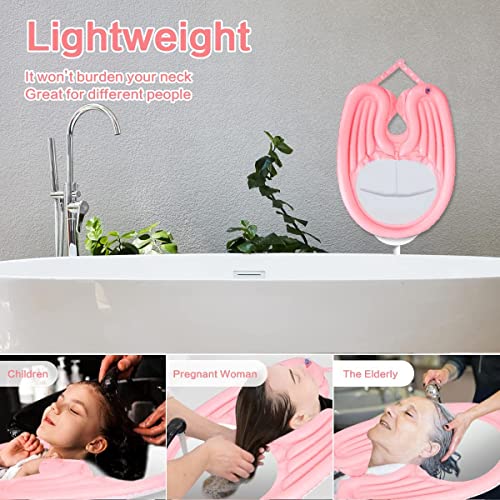 Lavabo Inflable Portátil para Champú en Cama - Ideal para Personas Mayores, Discapacitadas, Embarazadas y Postradas. Incluye Drenaje para Lavar y - imagen 5