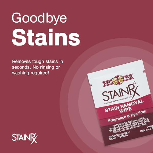 Toallitas Quitamanchas Stain Rx 18 Piezas – Toallitas de Viaje para Ropa, Alfombra, Tapicería y Lavado, Eliminación Instantánea de Manchas Difíciles - imagen 2