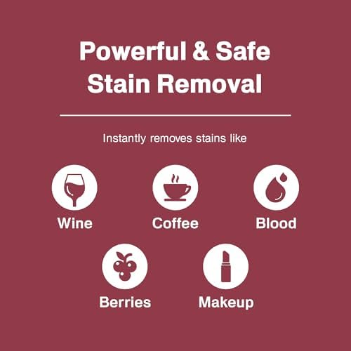 Toallitas Quitamanchas Stain Rx 18 Piezas – Toallitas de Viaje para Ropa, Alfombra, Tapicería y Lavado, Eliminación Instantánea de Manchas Difíciles - imagen 3