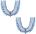 Cabezal de Repuesto de Silicón en Forma de U para Cepillos de Dientes Ultrasónicos - 2 Piezas, Accesorios para Limpieza Dental, Cabezal de Cepillo - imagen 1
