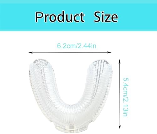 Cabezal de Repuesto de Silicón en Forma de U para Cepillos de Dientes Ultrasónicos - 2 Piezas, Accesorios para Limpieza Dental, Cabezal de Cepillo - imagen 6