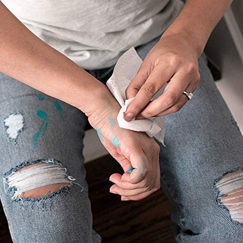 Toallitas de limpieza Tub O'Towels de fibra resistente, 8 x 7 pulgadas, paquete de 40 unidades - imagen 4